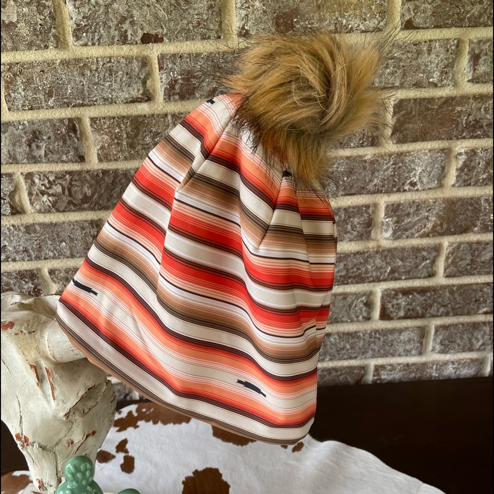 Serape Pom Beanie